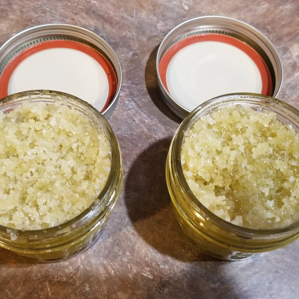 Homemade Sea Salt Scrub